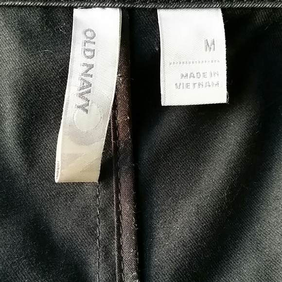 Old Navy Black Trench Style Jacket - Picture 5 of 6